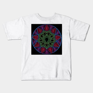 Star Mandalas 256 (Style:4) Kids T-Shirt